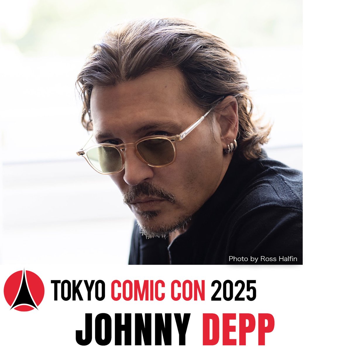 ◥◣ #東京コミコン2025 ◢◤ ジョニー・デップ氏のサイン会・撮影会