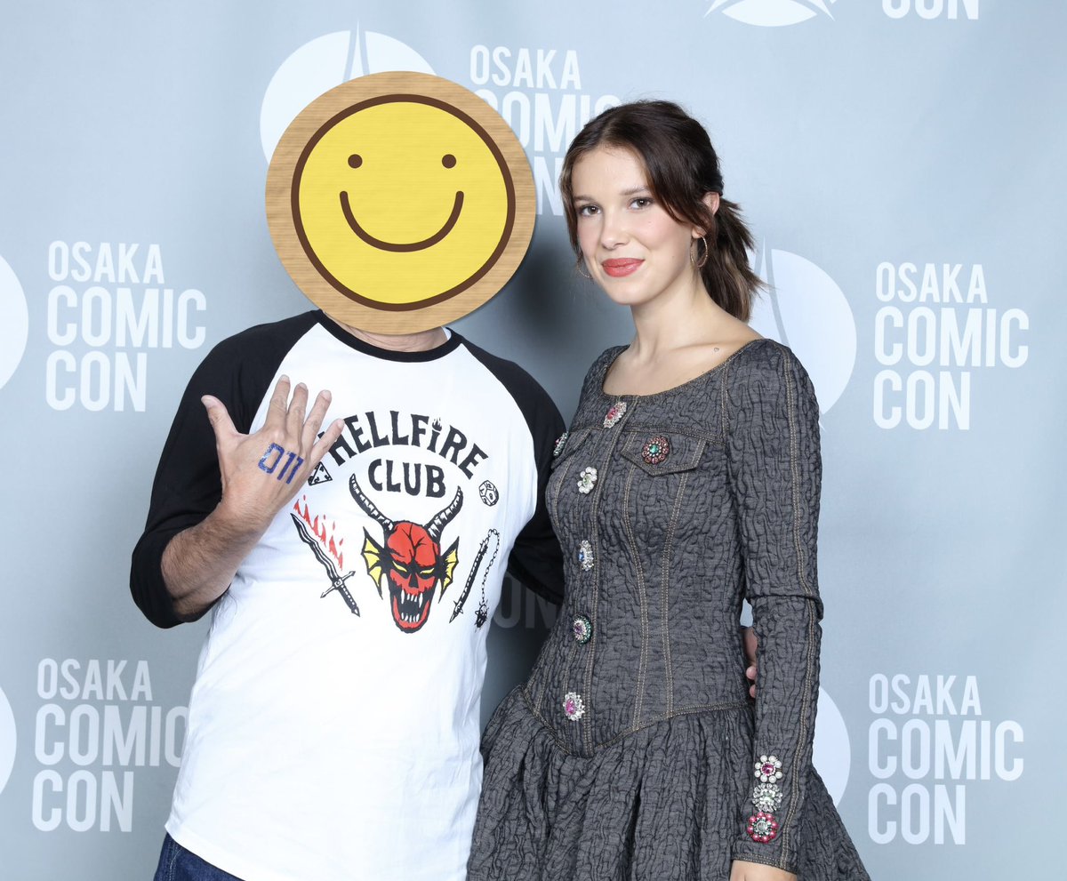 シーズン4観了 イレブン役のミリー・ボビー・ブラウンに会いに大阪