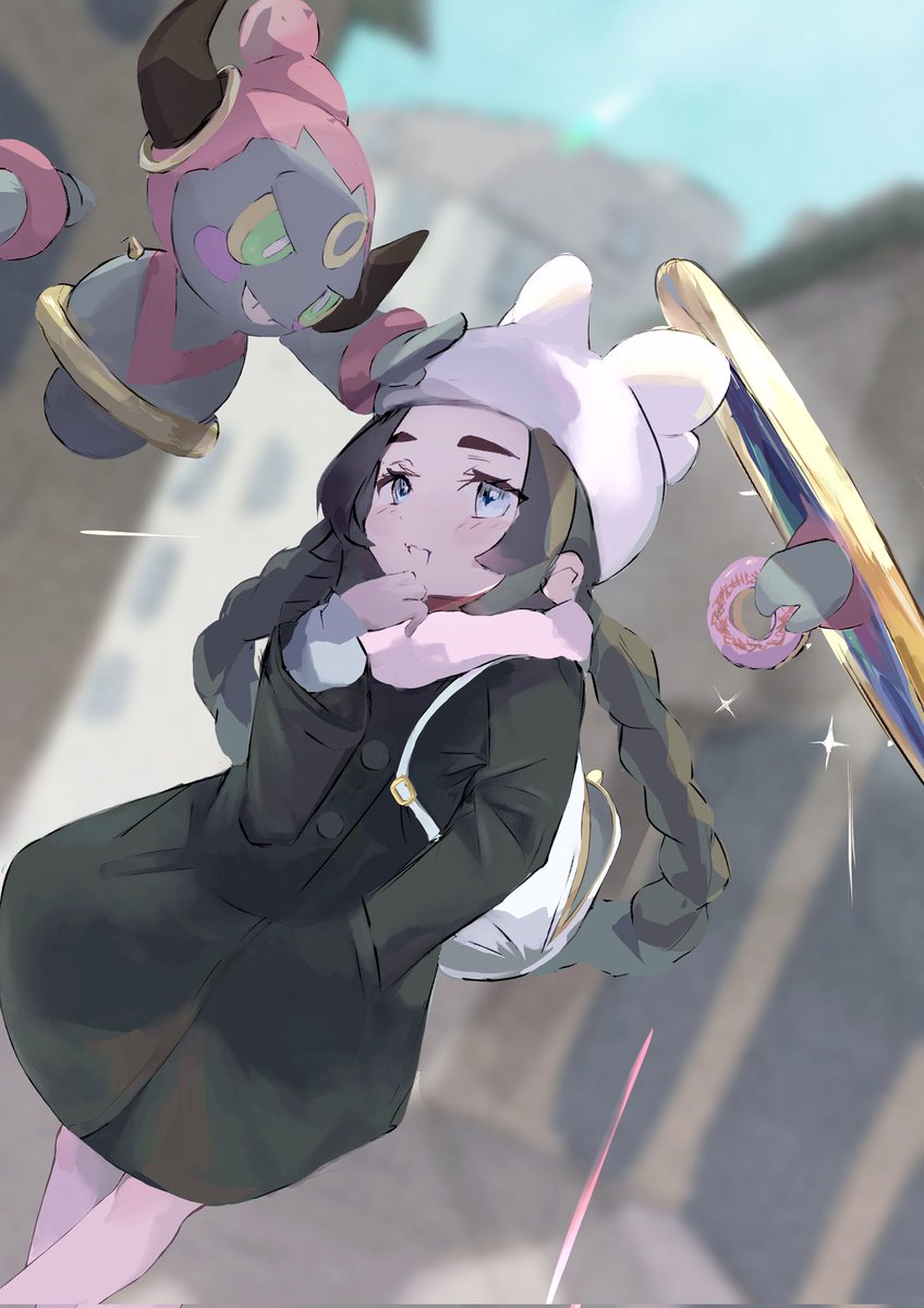 Trick #アンシャ #フーパ #ポケモンZA #ポケモンイラスト