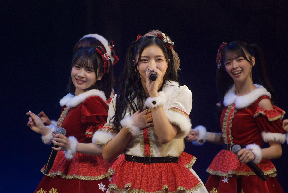 三鴨くるみ 直筆 生写真 クリスマスパーティー NMB48 クリスマス