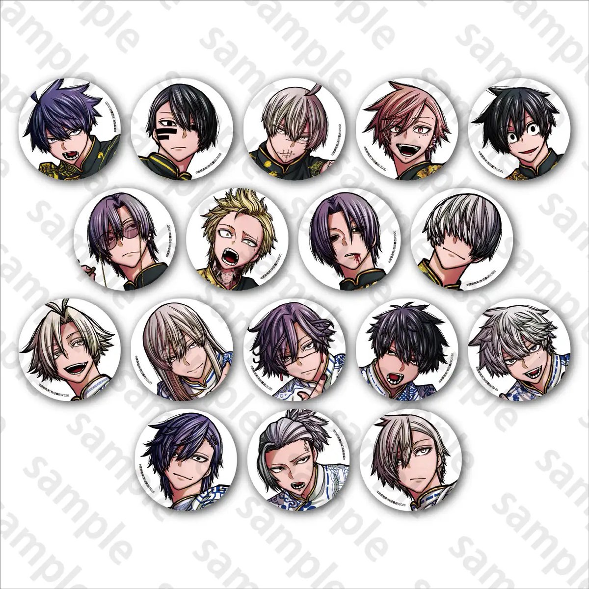 販売グッズ①】 秋田書店 コミックマーケット107 ・桃源暗鬼