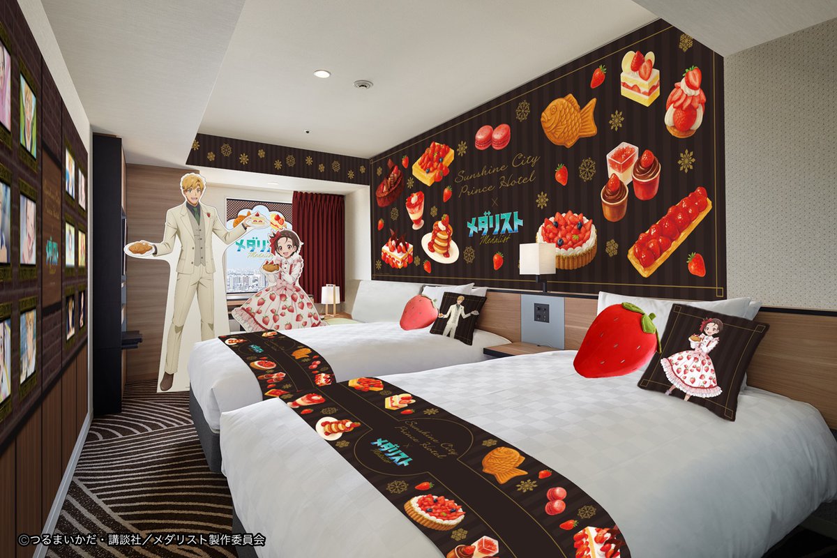 本日、TVアニメ『 ＃メダリスト 』と #サンシャインシティプリンス