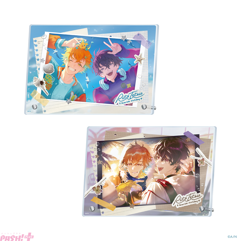 佐伯イッテツ Seaside Holiday 缶バッジ RITOTETSU Seaside Holiday