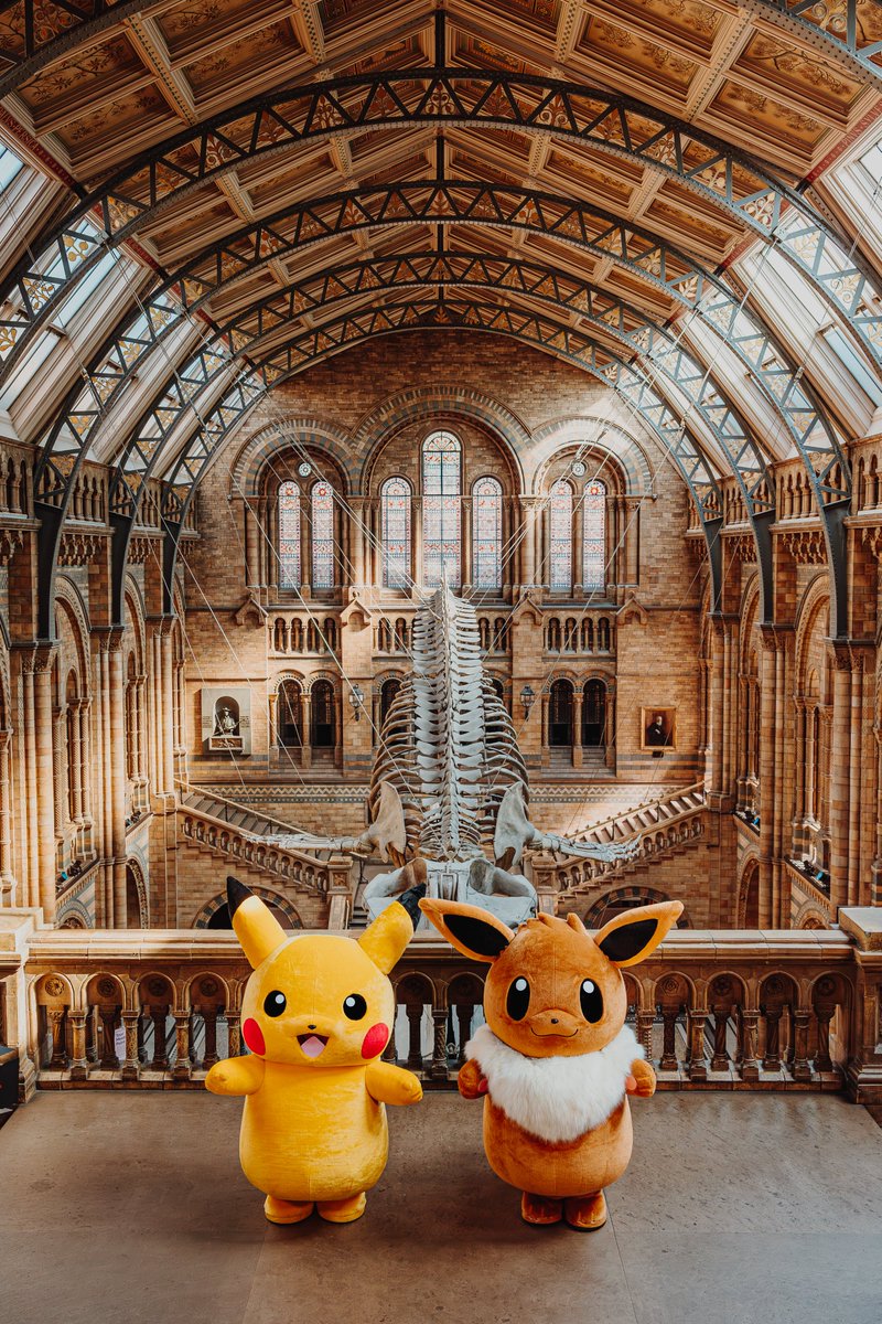 ロンドン自然史博物館とポケットモンスターによる初のコラボレーション