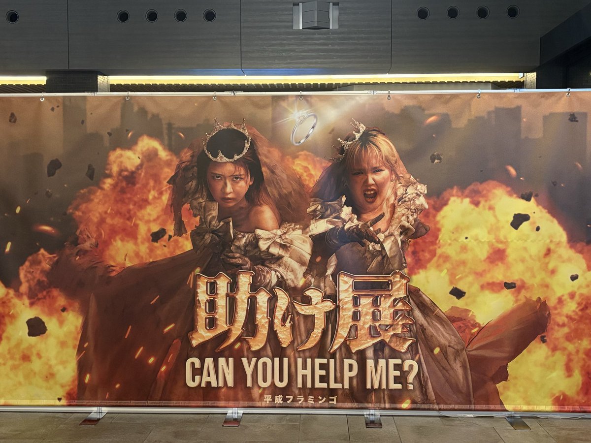 平成フラミンゴ 『助け展 ~can you help me?~』 明日1/10(土)より