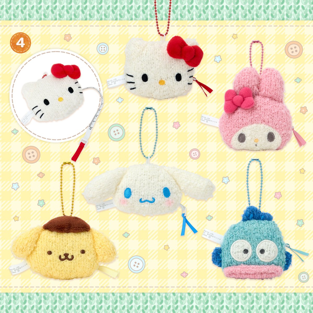 かぎ針セットとバッグ可愛すぎる！😭