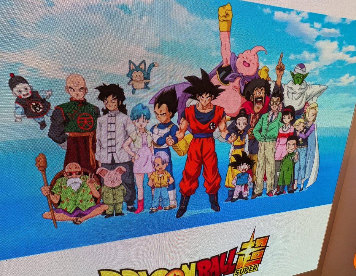 ドラゴンボールZとドラゴンボール超それぞれのOP最後の集合絵