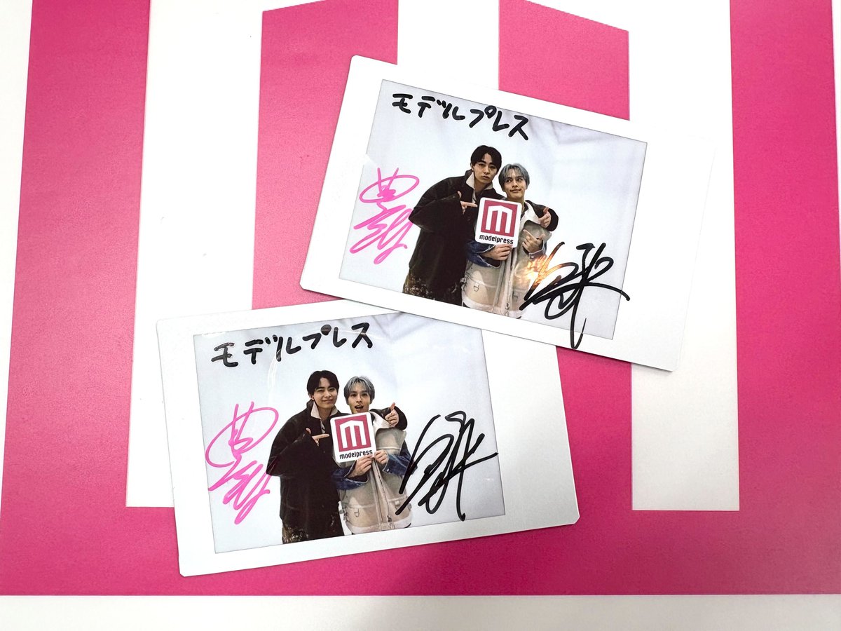 奥野壮さん＆豊田裕大さん サイン入りチェキを2名様に🎁 ＼ 1️⃣