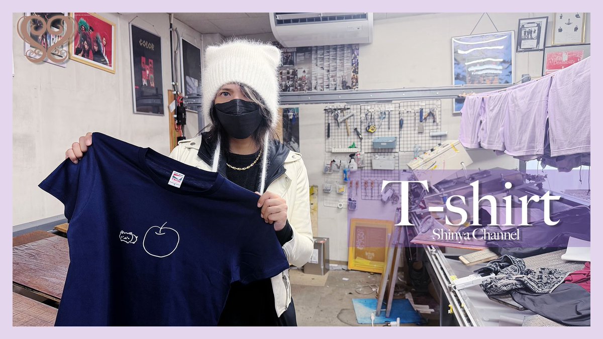 YouTube更新！ 自分でTシャツを作りに行く動画です👕 ↓フルバージョン