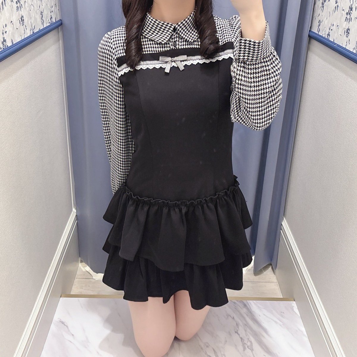 evelyn池袋店 𝐜𝐨𝐦𝐢𝐧𝐠 𝐬𝐨𝐨𝐧…❤︎ #ティアードミニOP price