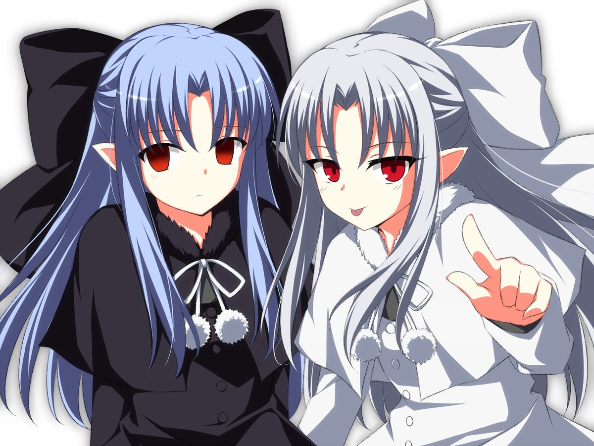 黒レン 「レン&白レン (歌月十夜・MELTY BLOOD)」|麻木ななみ🎨