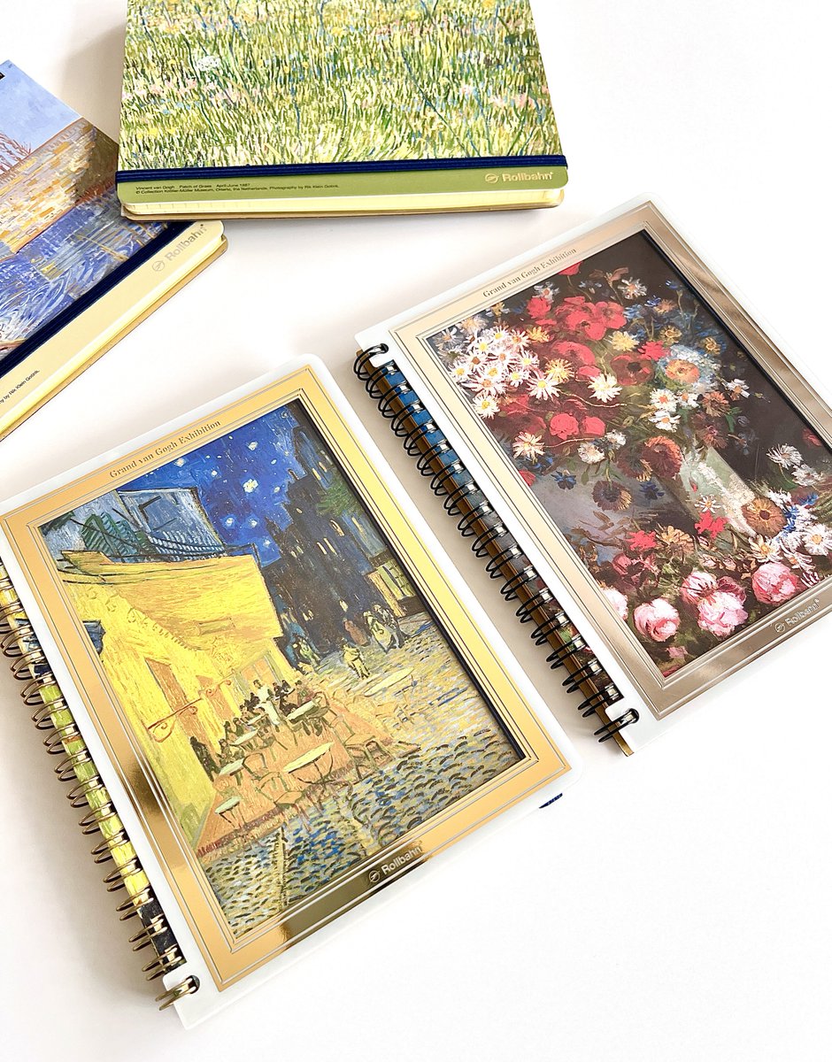 大ゴッホ展のグッズ（9月20日購入品） ロルバーンはポケット付きメモL