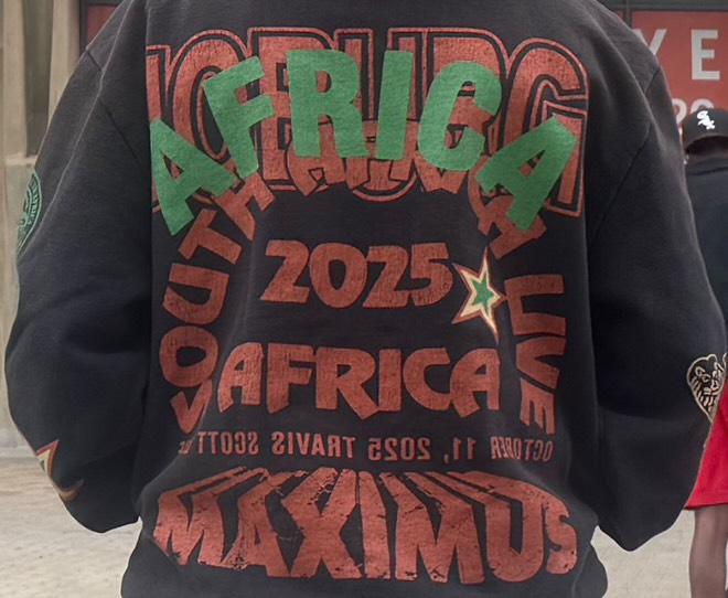 A look at the Johannesburg hoodie from of 5th leg of Circus