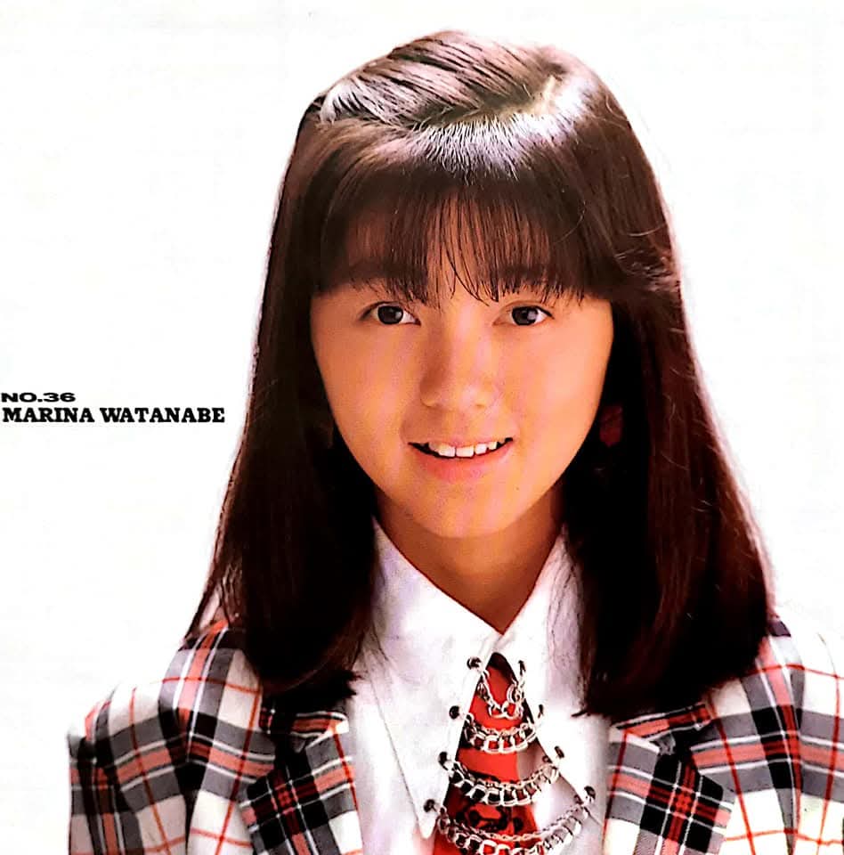 1986年10月8日発売 おニャン子クラブ 渡辺満里奈 深呼吸して オリコン