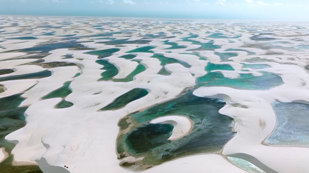 12日の放送はブラジル「レンソイス・マラニャンセス国立公園