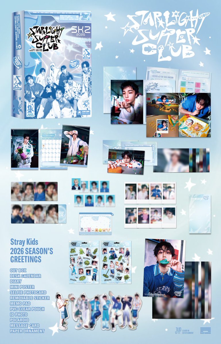 Stray Kids 2026 Season's Greetings [STARLIGHT SUPPER CLUB] スキズ