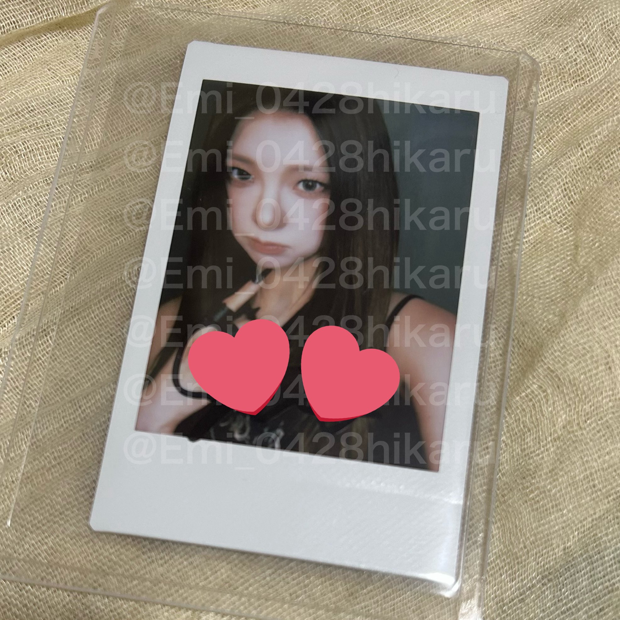 Kep1er ひかる 直筆サイン入り チェキ ポラロイド Kep1er ヒカル 直筆