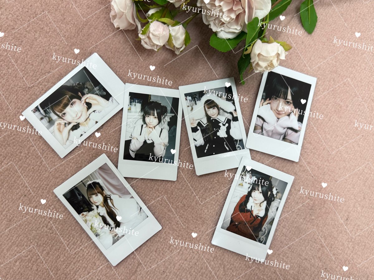 お知らせ】 #きゅるして ソロチェキオンライン販売情報