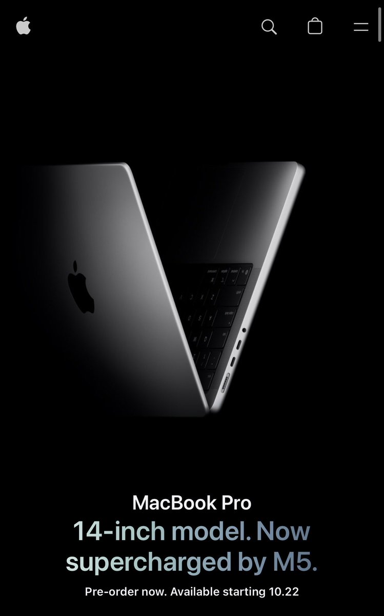 AppleがM5チップを発表。これを搭載する 💻MacBook Pro 14インチ