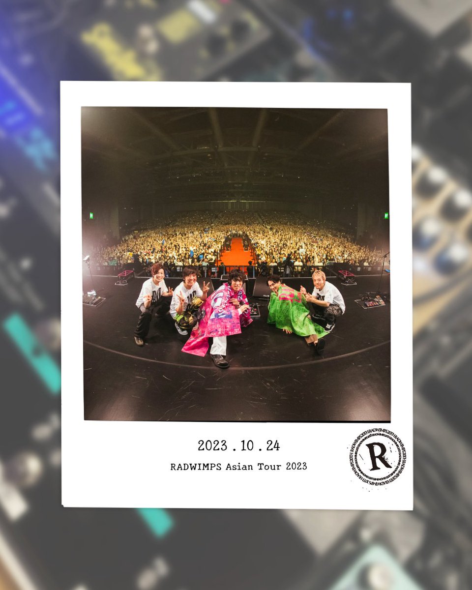 □━━━━━━━━━━━━━━□ RADWIMPS Asian Tour 2023 2023.10