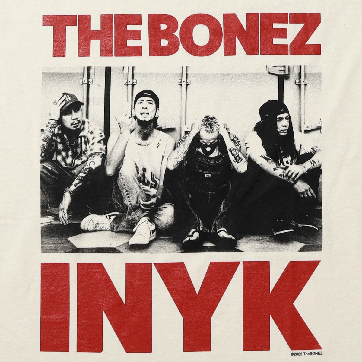 Goods Info】 INYK Photo Tee Price : ¥5,000- (in tax) Color