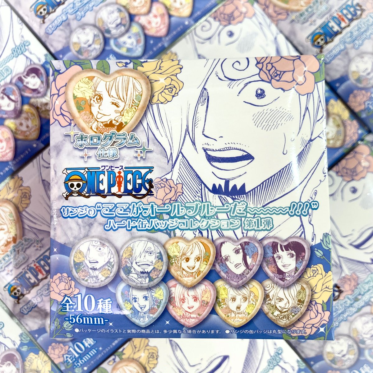 新商品】原画商品 サンジの“ここがオールブルーだ～～～！！！” ハート