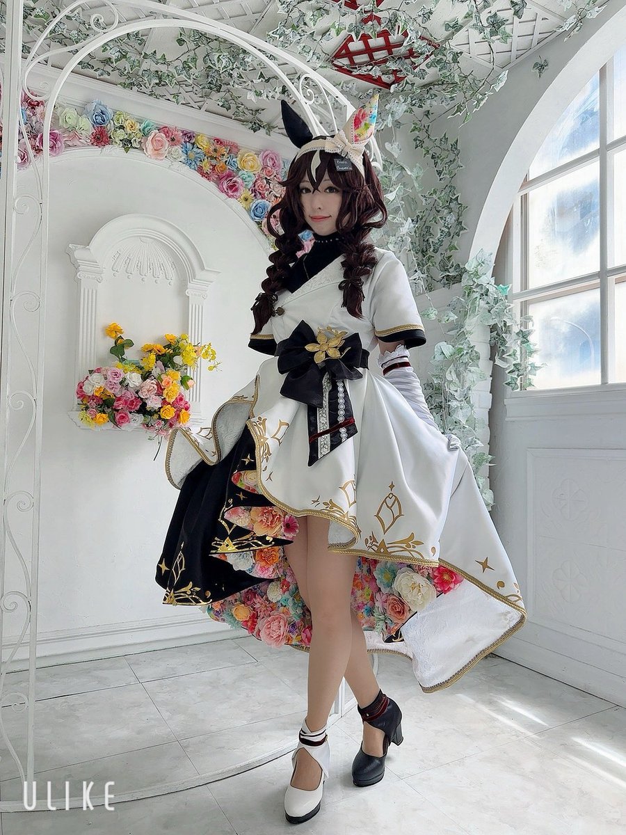 ウマ娘 カレンブーケドール 勝負服 コスプレ衣装完成しました