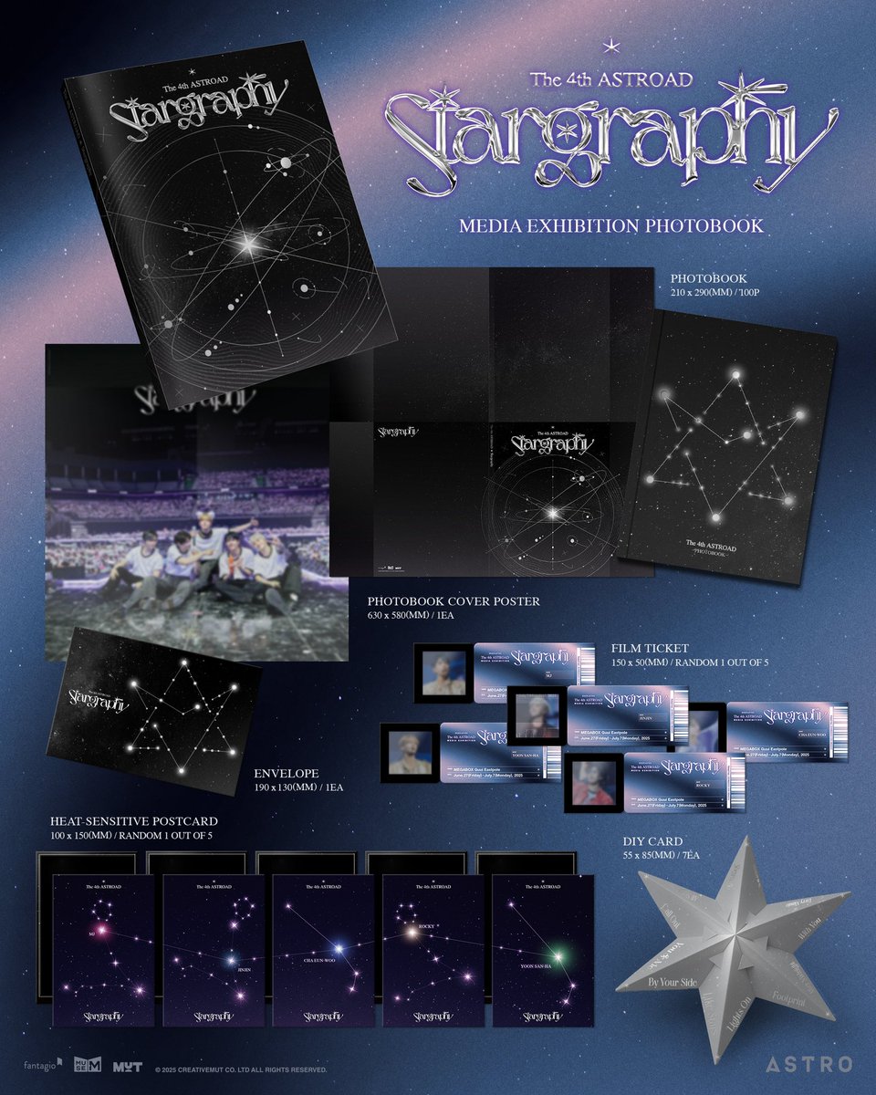ASTRO The 4th ASTROAD 'Stargraphy' : MEDIA EXHIBITION MD💜 本国