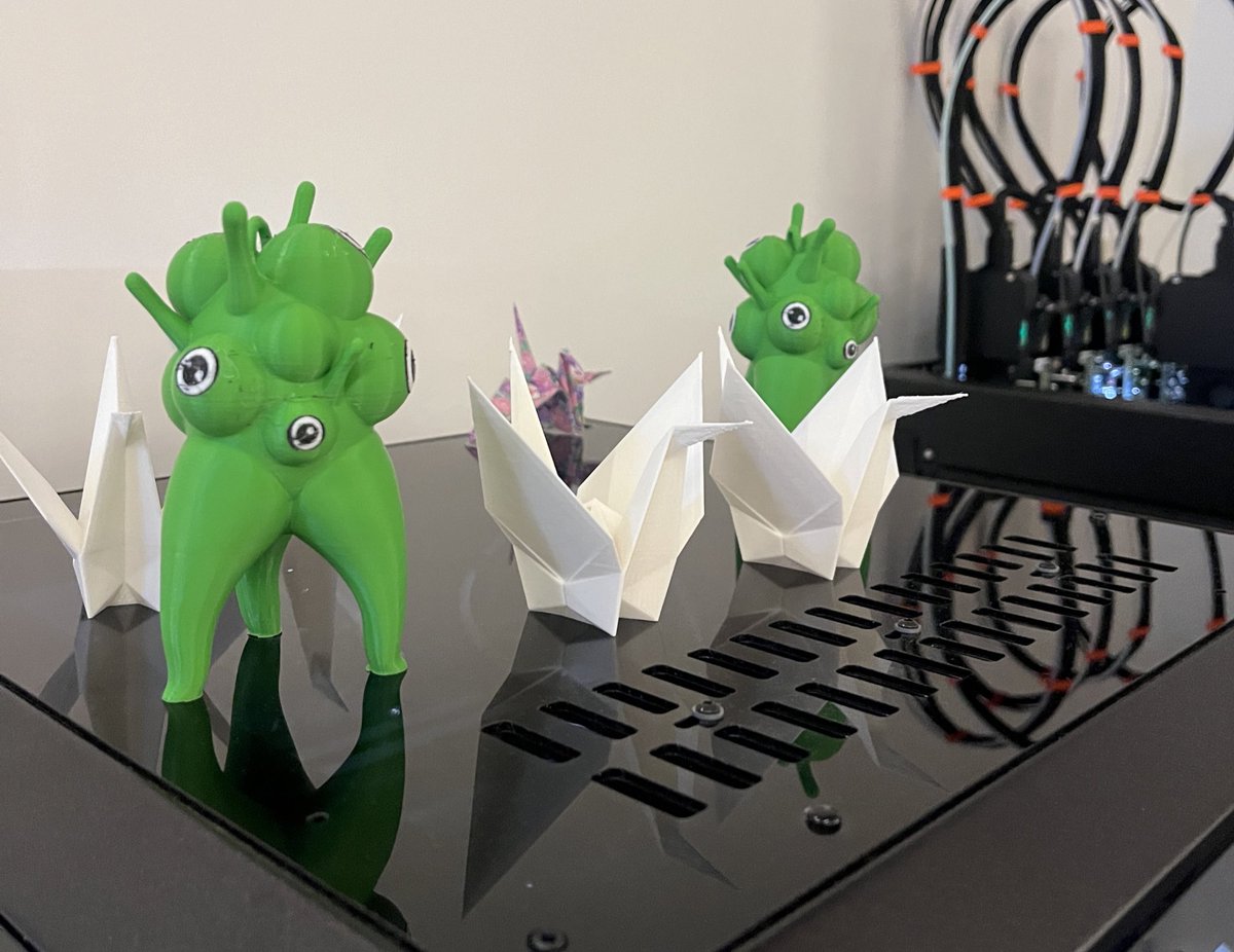 万博2025チェコ館3Dプリントされたレネちゃん 中サイズ 万博2025