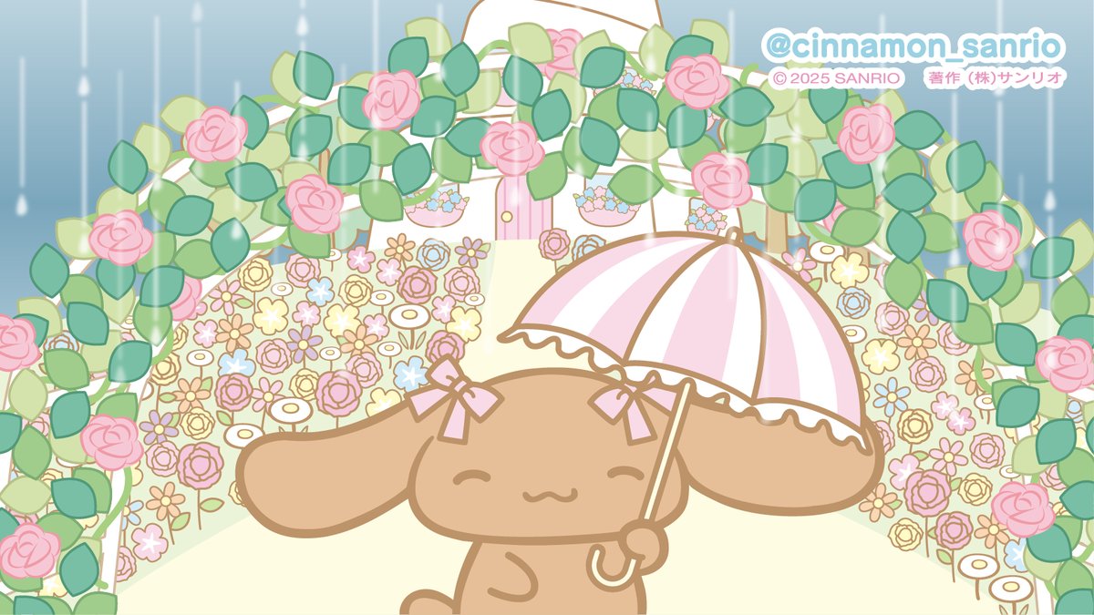 モカ「かわいい傘でテンションあがる♪」