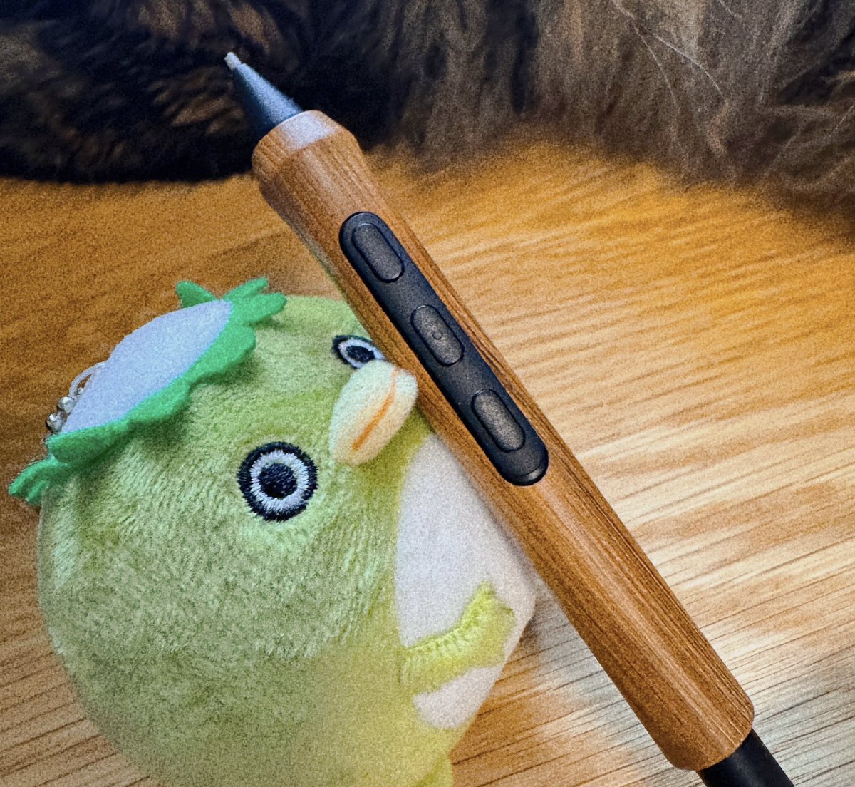 プロペン3の木製グリップ出てた！！ずっと待ってたうれしいスーハー