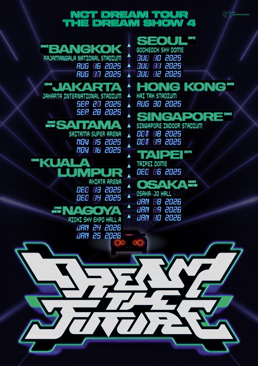 nctdream  the dream show ドリショ チソン NCT DREAM「ドリショ4」日本公演はアリーナ会場で全7公演！埼玉、大阪