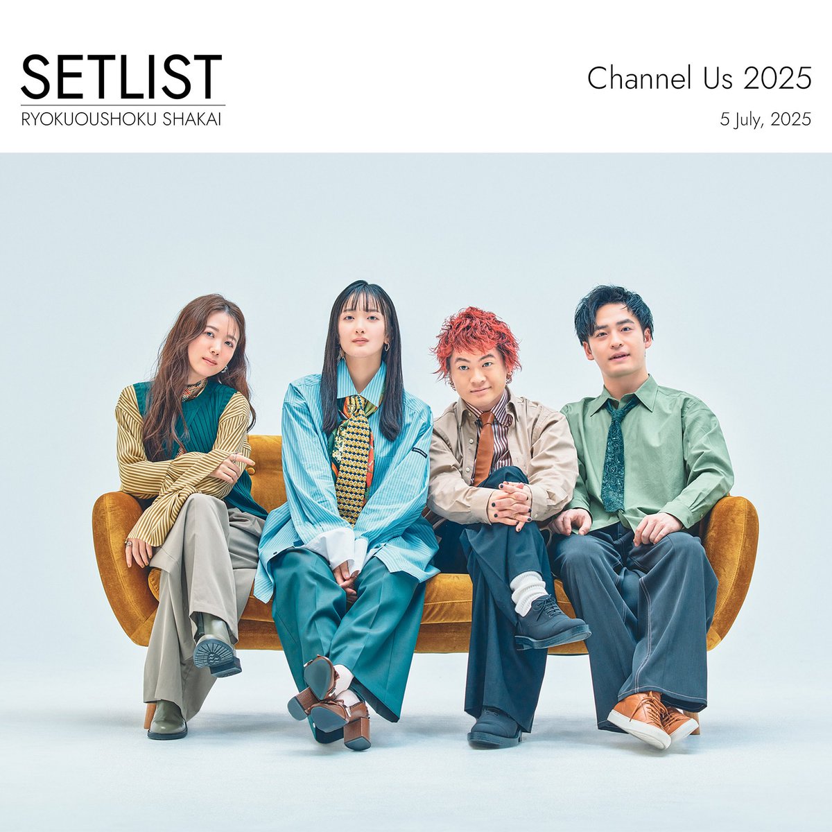 🎧プレイリスト公開🎧／ #緑黄色社会 Channel Us 2025 at 東京体育館