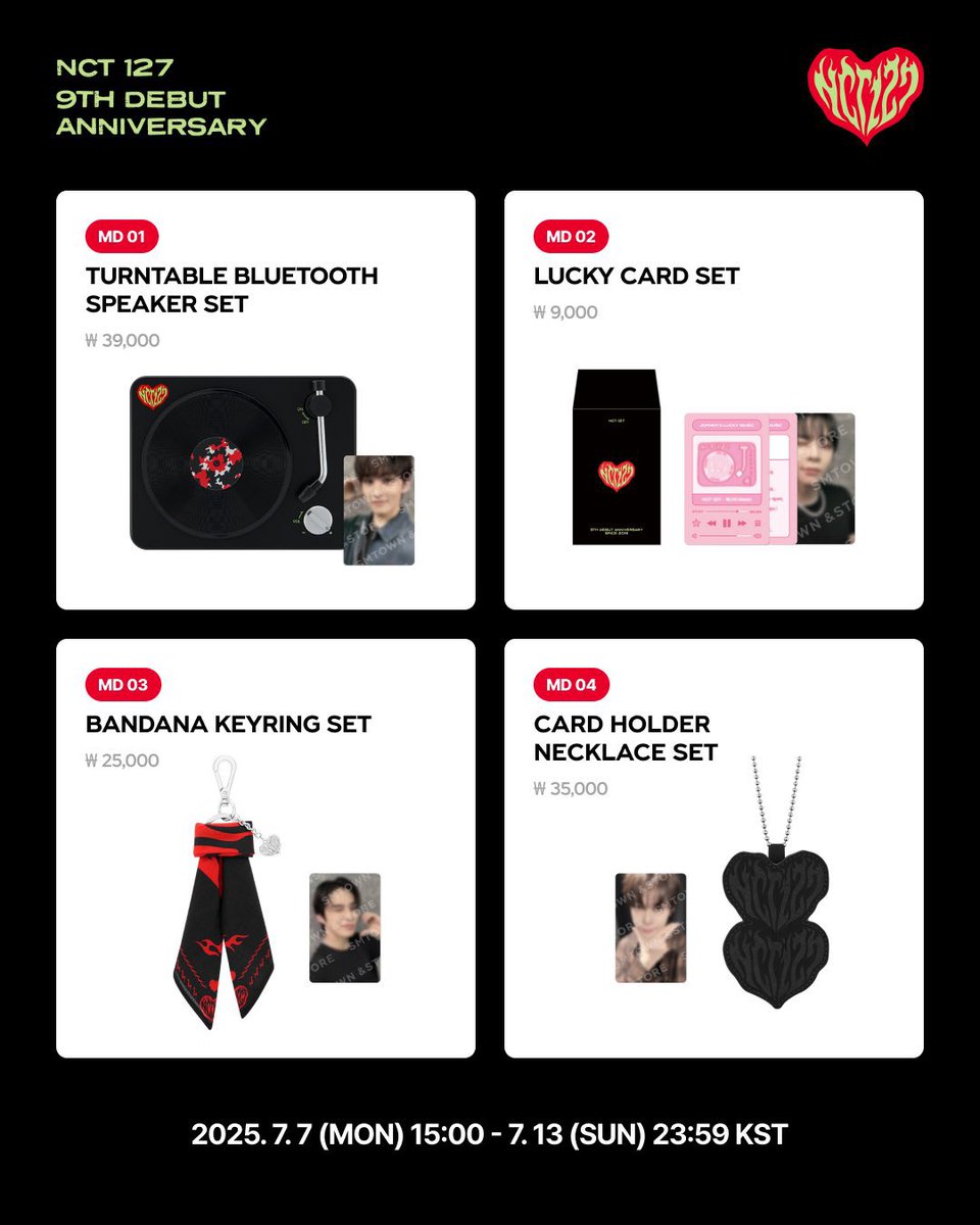 NCT127 9th ANNIVERSARY MD イリチル 9周年 グッズ🎉 ▫️Bluetooth