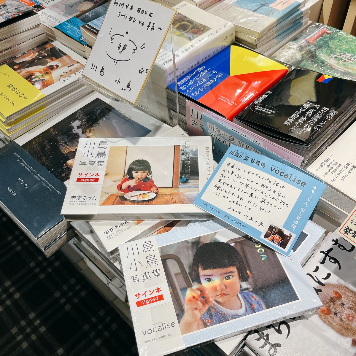 6FART】写真家 #川島小鳥 さん 新刊「vocalise」と「新装版 未来ちゃん