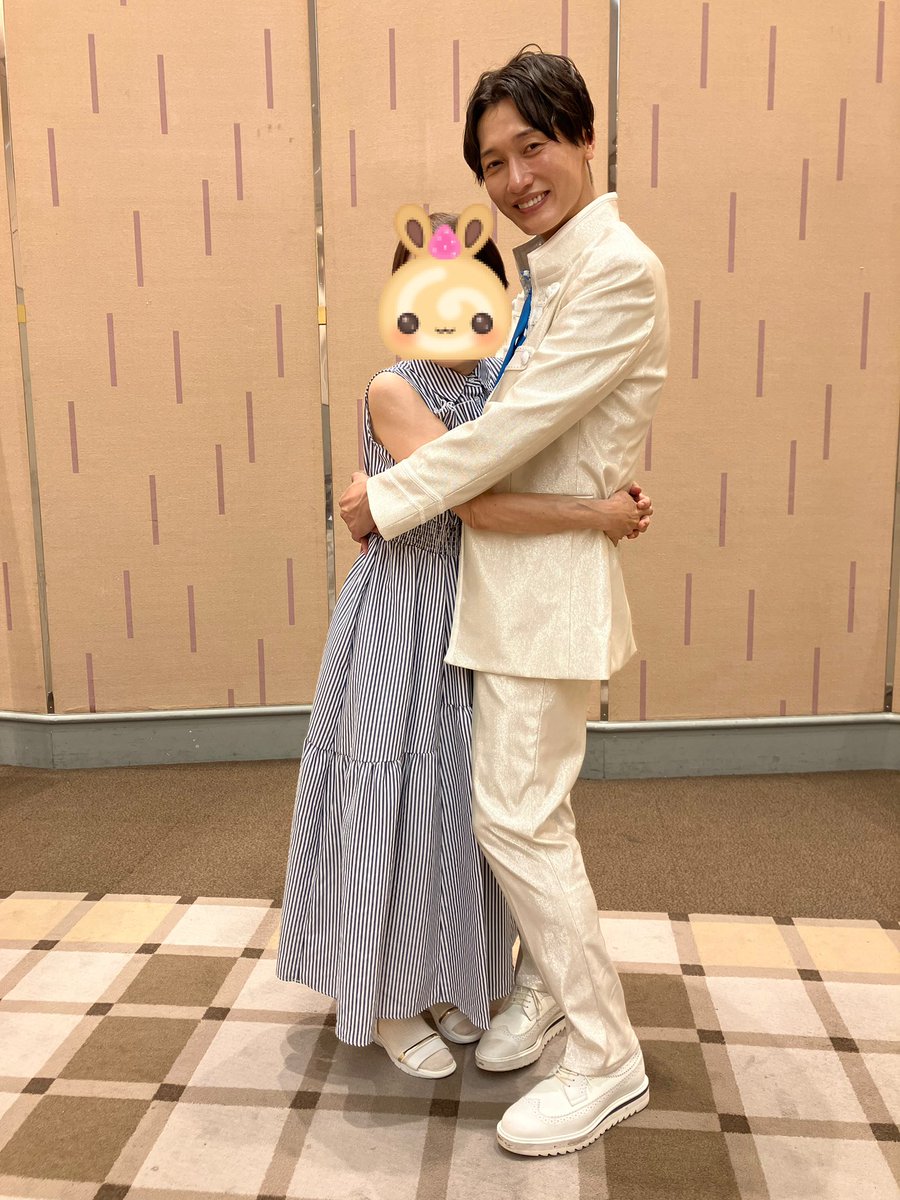 2025. 7.19 大阪2ショット会 白川さんとの初ツーショット❤️ 翔太