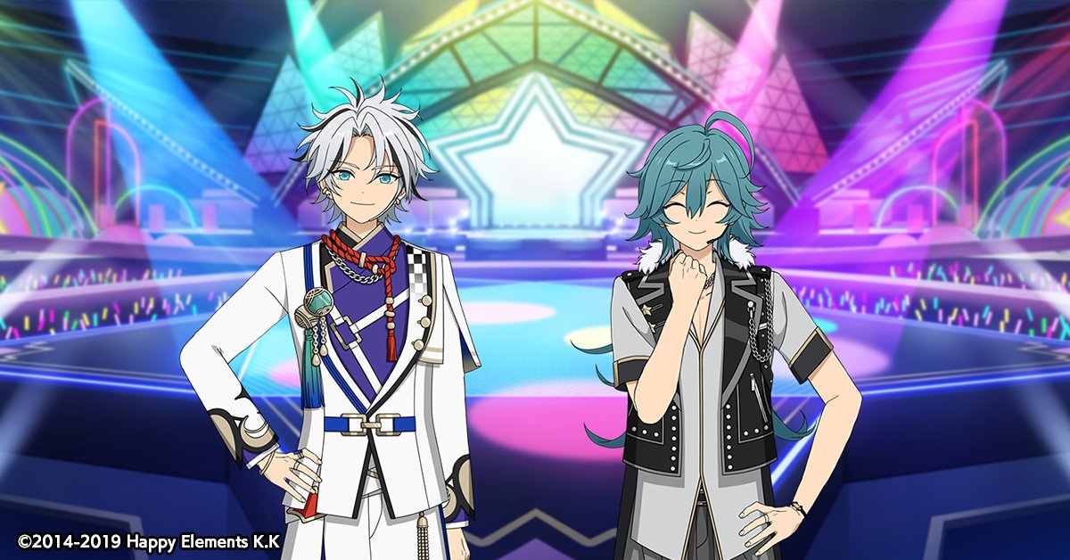 スカウト情報】 維吹とライカのカードにはルーム衣装が付いています