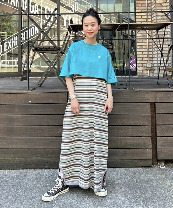 BEAMS BOY ホワイトキャミソール レイヤード BEAMS BOY ホワイト