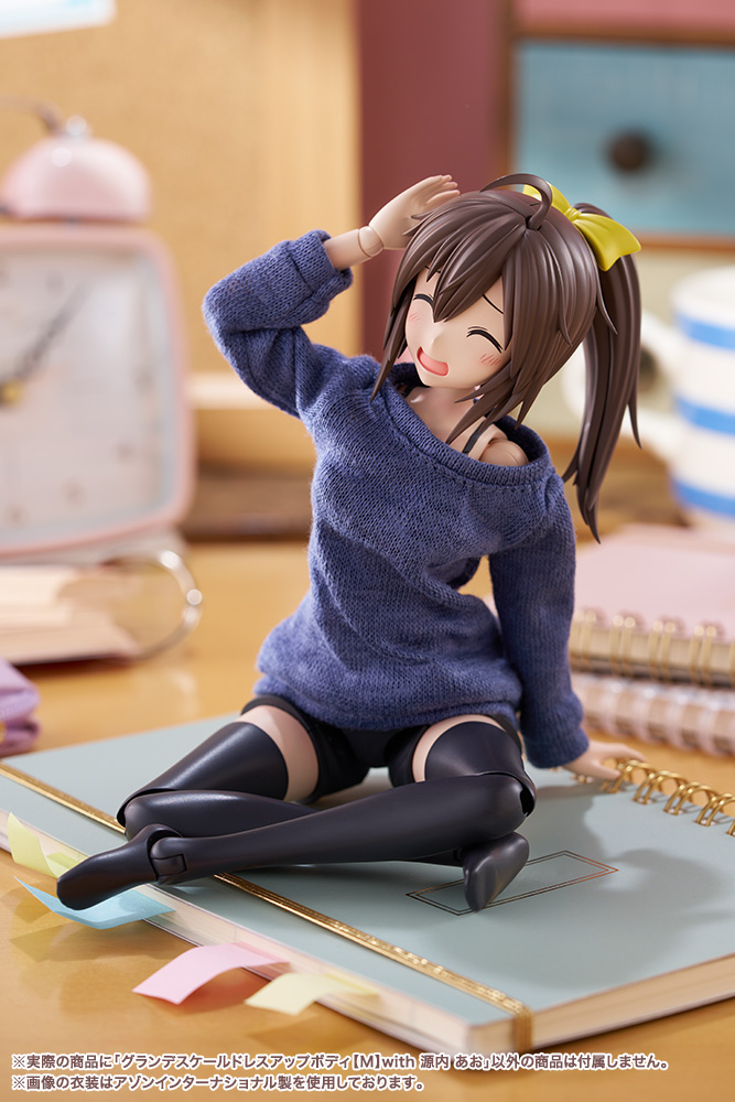 グランデスケールドレスアップボディ【M】with 源内 あお」は1/6
