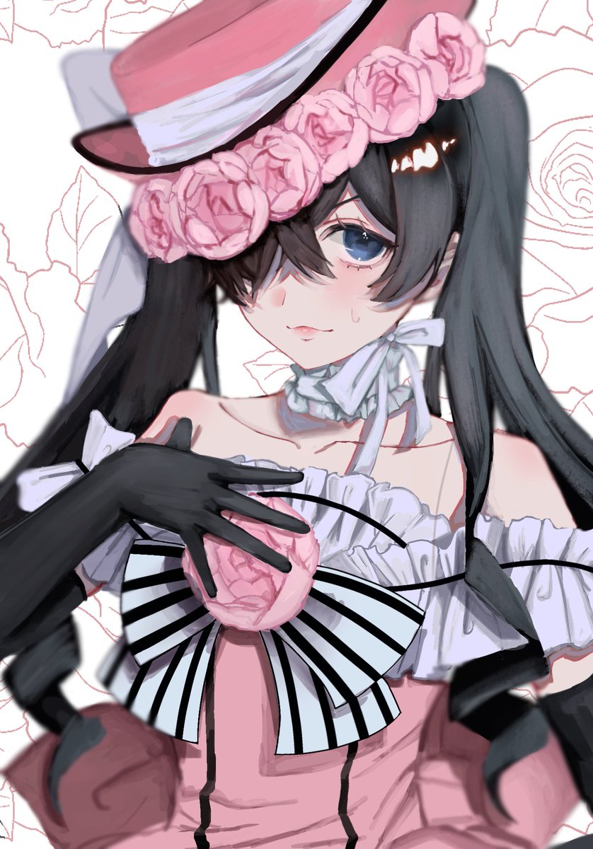 駒鳥シエル描きました！ #イラスト #黒執事