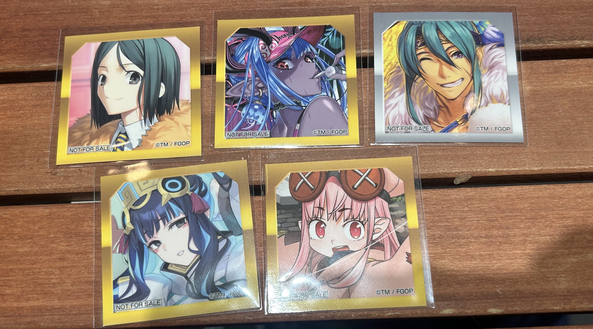 FGO Fate/Grand Order 最終再臨展 原田左之助 ステッカー FGO Fate