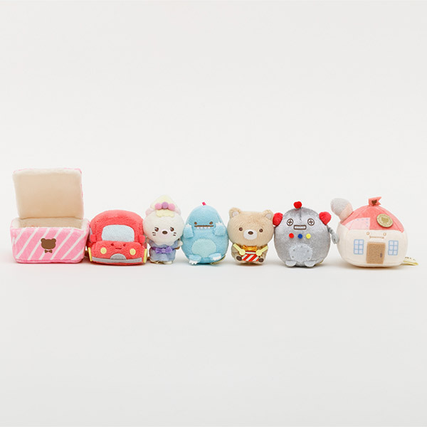 すみっコぐらし すみっコぐらし 初夢 てのりぬいぐるみセット 初夢 てのり