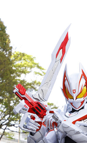 仮面ライダー ギーツ BANDAI 中国 バンダイ 大型 ギーツバスター QB9