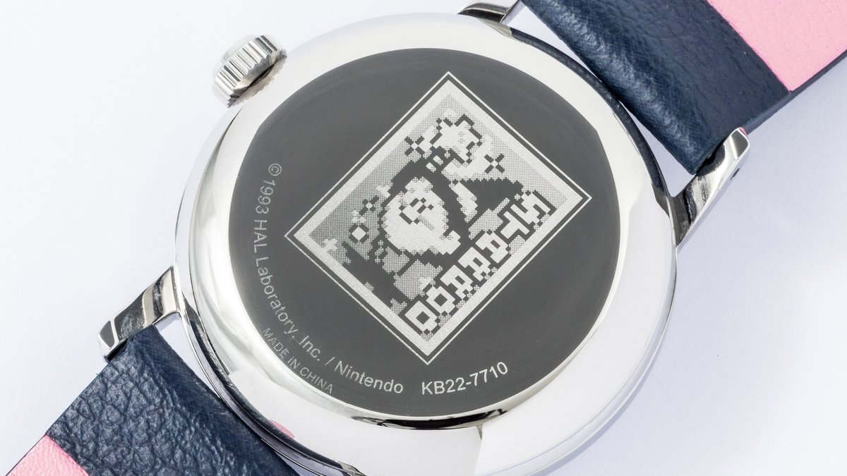 在庫限りで再販中】 『星のカービィ 夢の泉の物語』モデル 腕時計が再