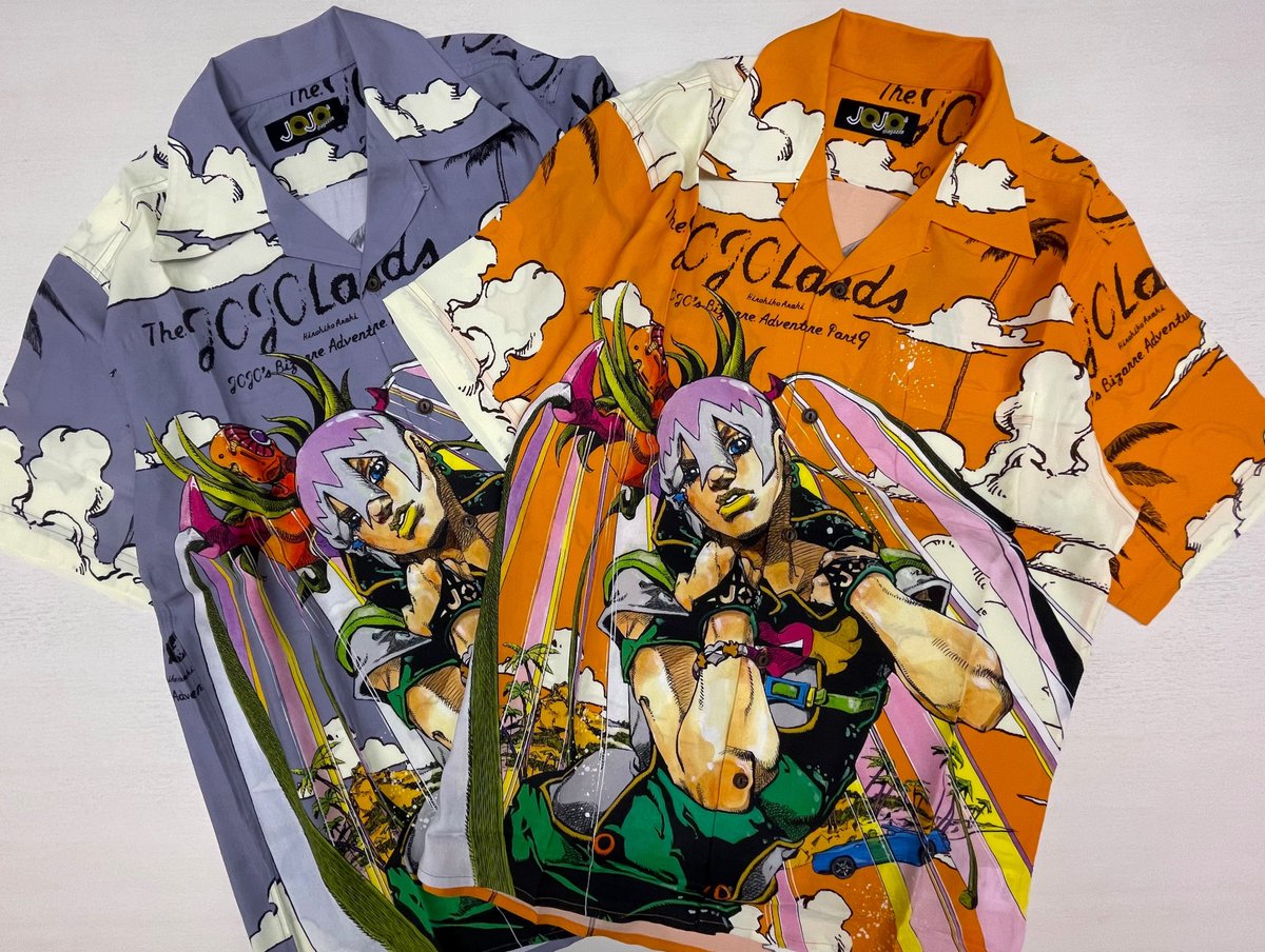 JOJOmagazine特製アロハシャツ ついに製品版が到着！ ＼ 今回は、製品