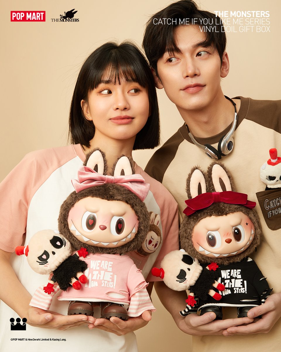 Who's that vintage rock 'n roll girl coming your way? It's LABUBU