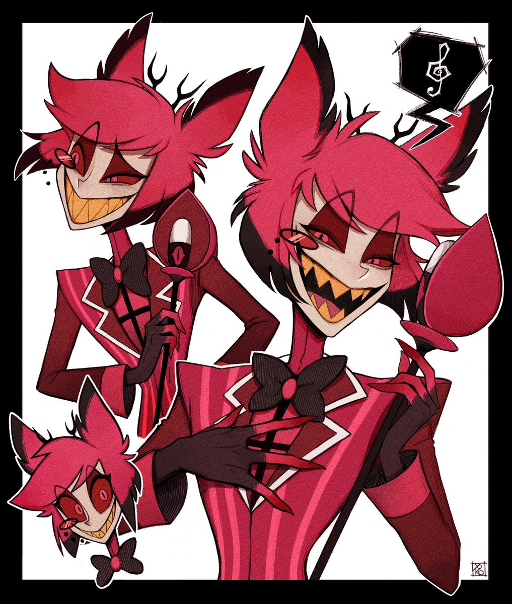 🦌♥️アラスター #HazbinHotel #HazbinHotelAlastor