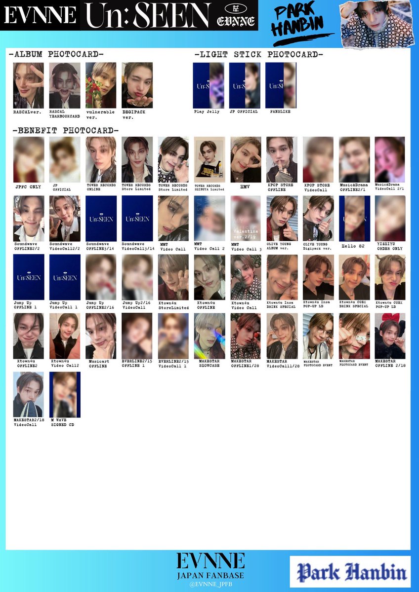evnne トレカ id ポストカード まとめ売り evnne 香港 トレカ EVNNE トレカ 11枚セット - メルカリ