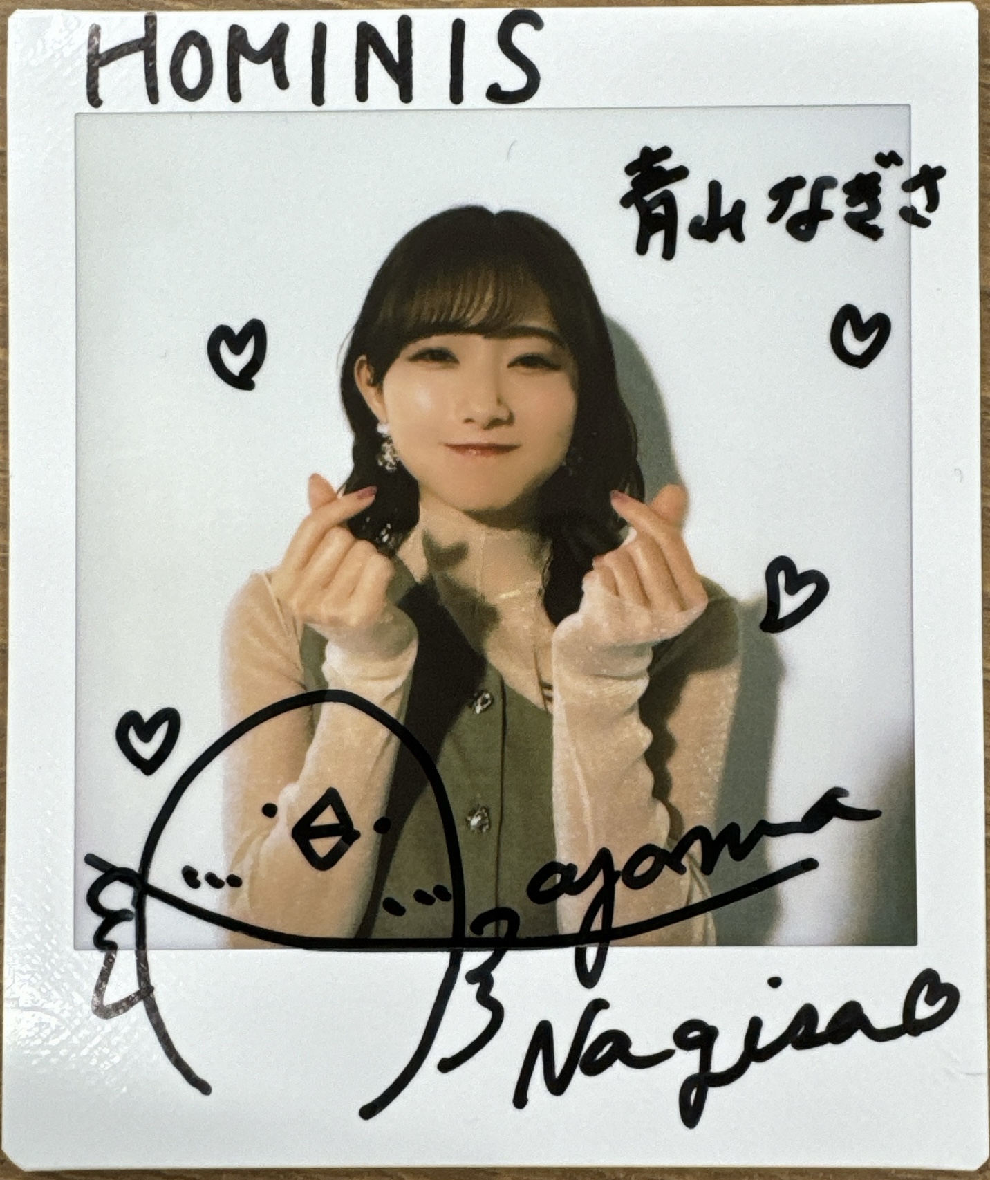 青山なぎさ 直筆サイン入りチェキ Liella! ラブライブ 青山なぎさ 直筆