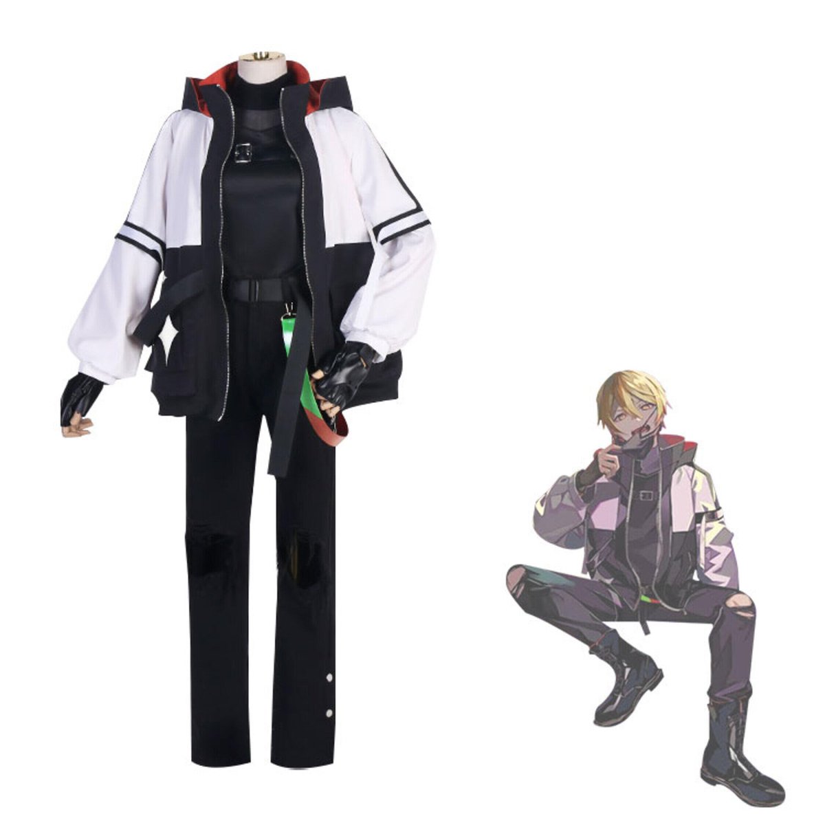 コスプレ 天馬司 サイバーパンクデッドボーイ プロセカ 衣装